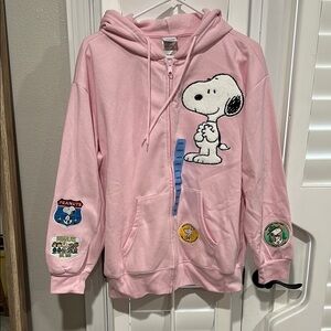 Peanuts Pink Snoopy Women’s Hoodie